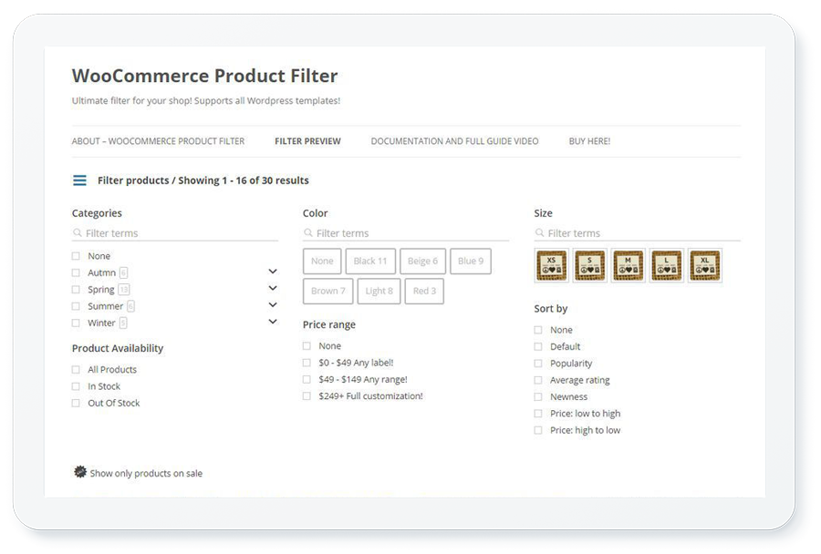 Plugins-WooCommerce-Product-Filter